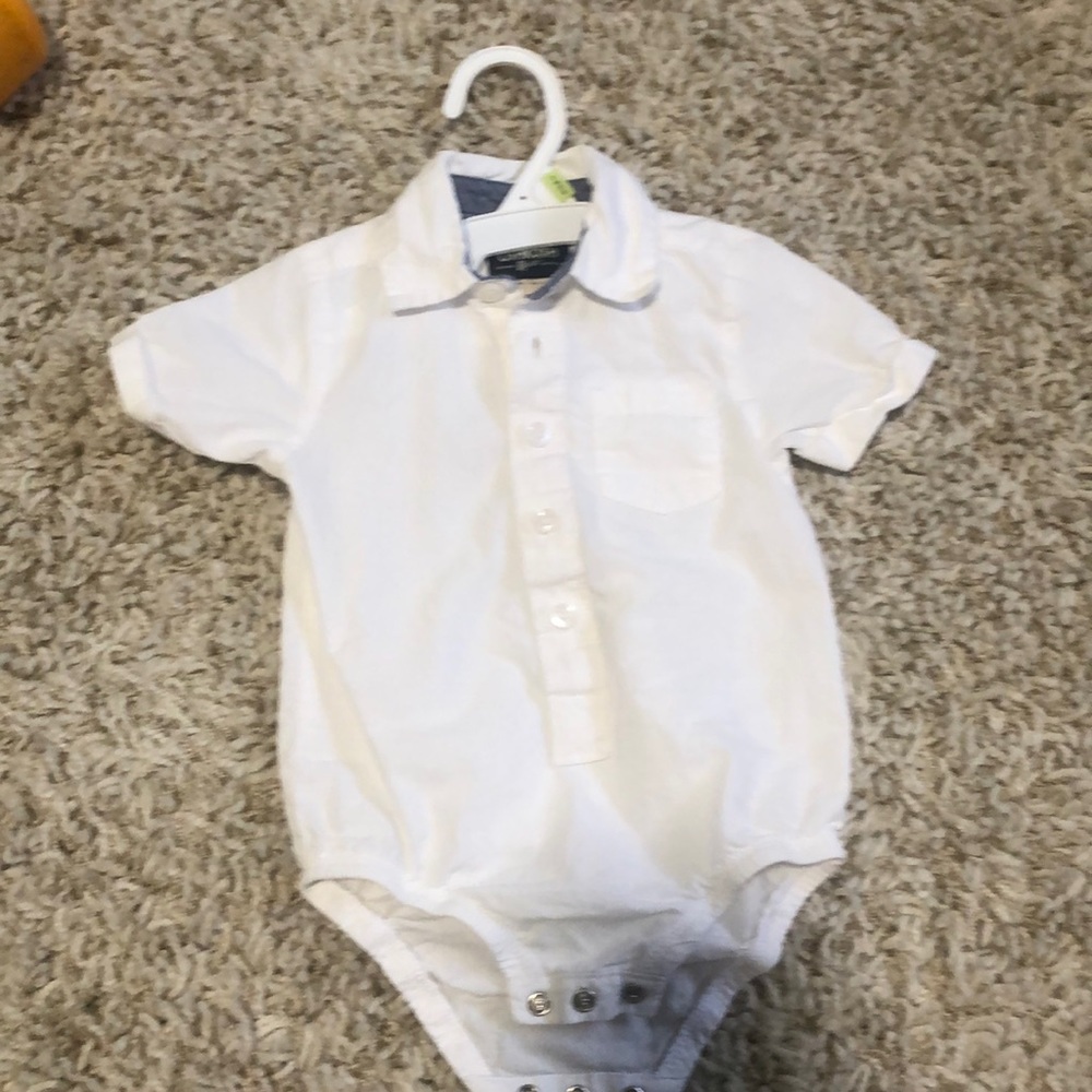 Nwot collared bodysuit dress shirt